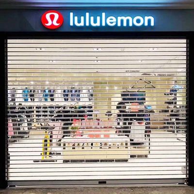 quality Polycarbonaat doorzichtige rolluik deur 3 mm 2,3 mm Voor commerciële winkels factory