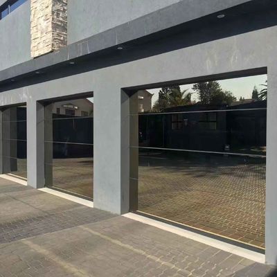 Afdelings elektrische garagedeuren Full View Aluminium glazen garagedeuren Voorbeeld beschikbaar